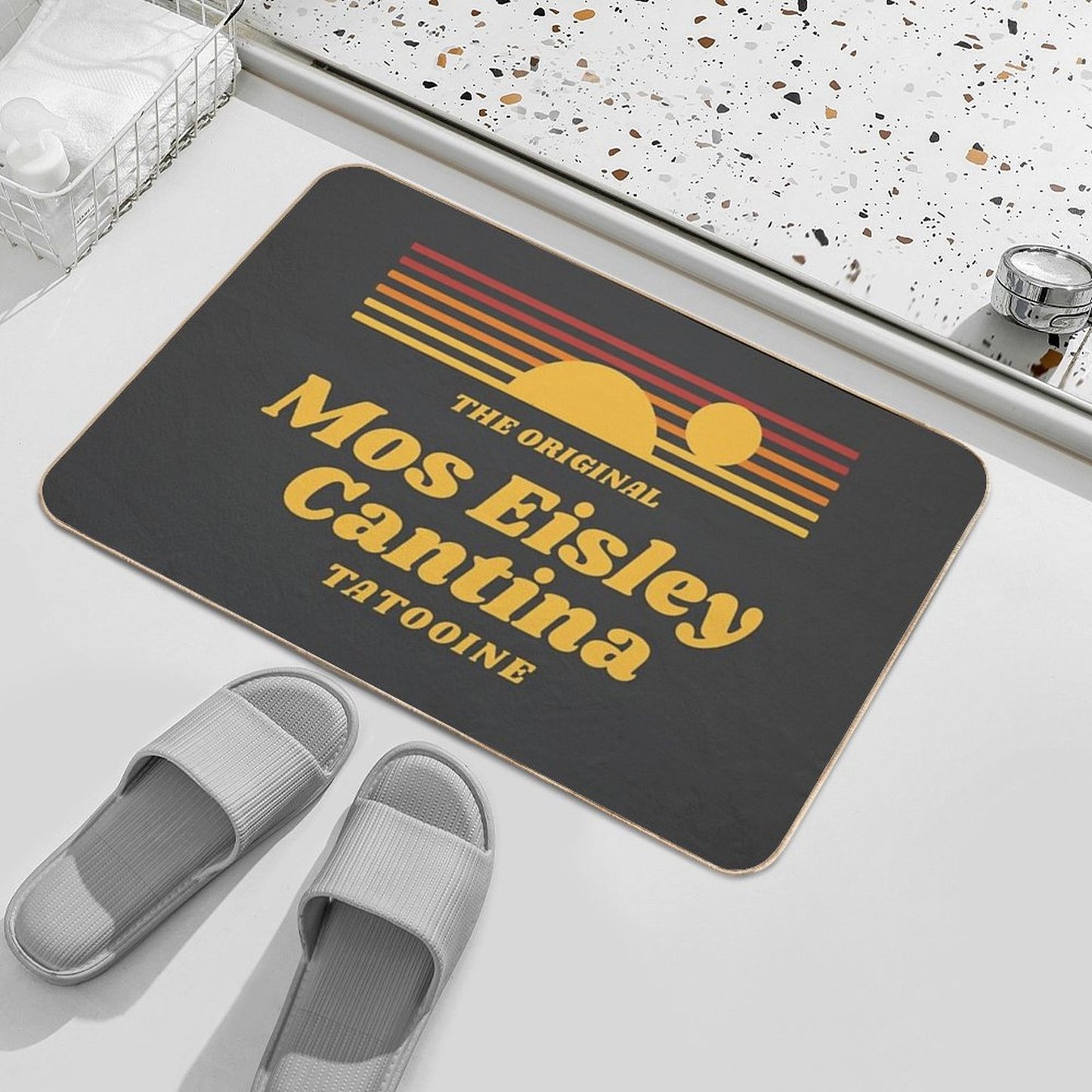 Moe Eisley Cantina Bath Mat