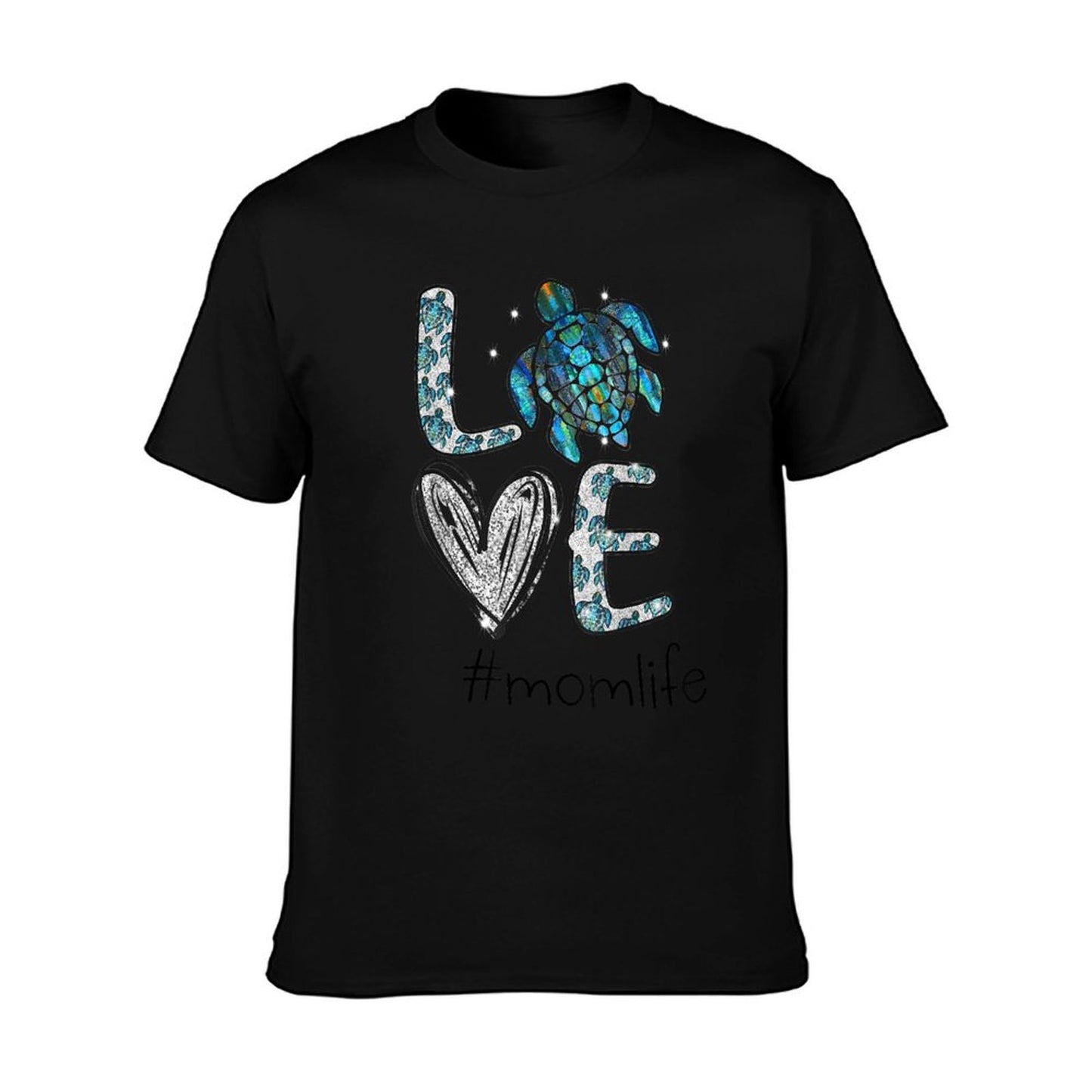 Mom Turtle - Love Mom Life Sea Turtle, Mother&#39;s Day Gift T-Shirt
