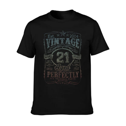 Vintage 2004 Limited Edition Shirt 21 Year Old 21st Birthday T-Shirt