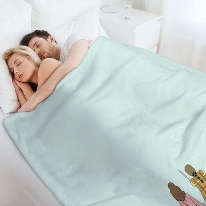 Wes Anderson Movie Throw Blanket