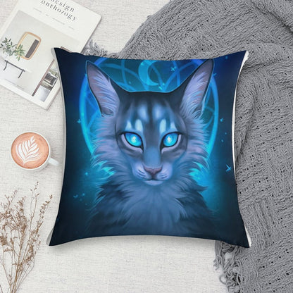 Warriors Jayfeather Soft Decorative Cover Throw Pillow