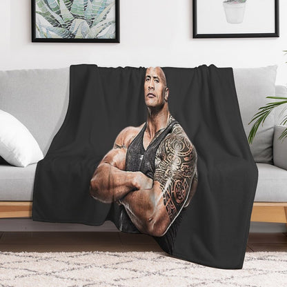 CAN YOU SMELL WHAT THE ROCK IS COOKING Throw Blanket