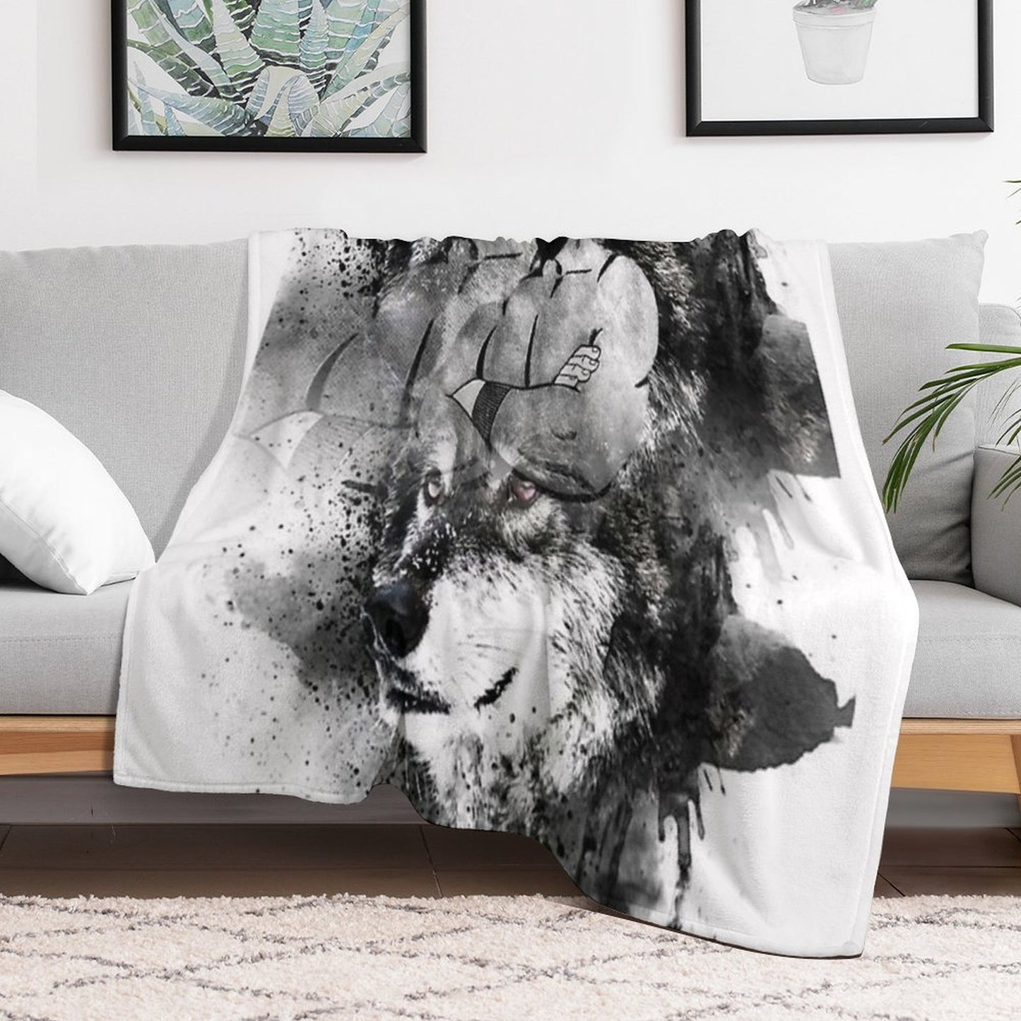 Phantom 87 Throw Blanket