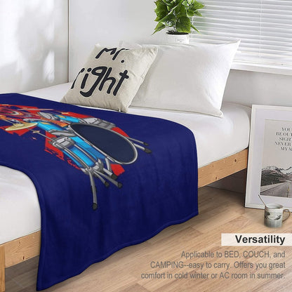 ANIMAL DRUMMER THE MUPPETS SHOW Throw Blanket