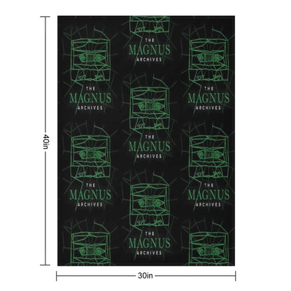 [Transparent] The Magnus Archives Logo (Season 5) Throw Blanket