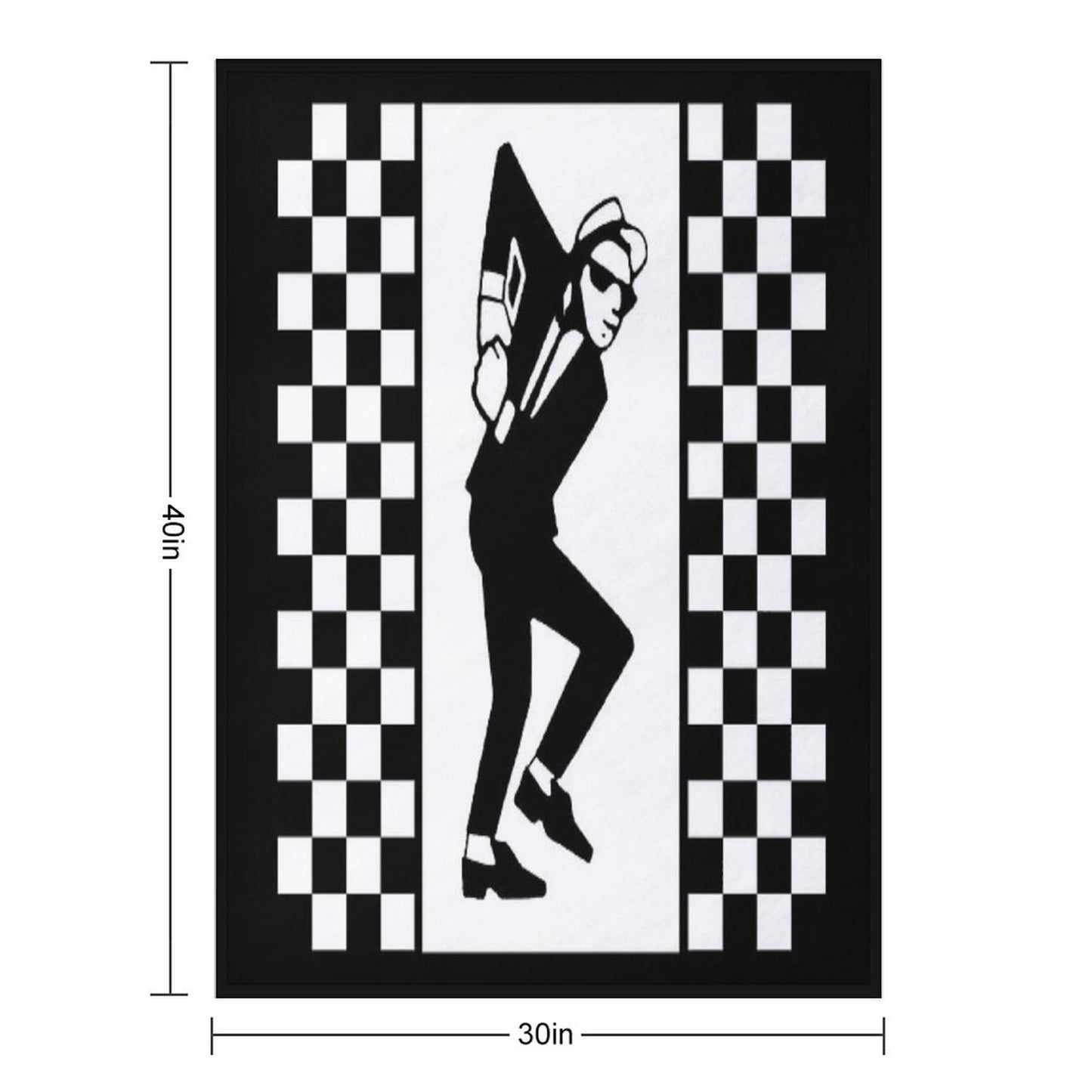 RUDEBOY Throw Blanket