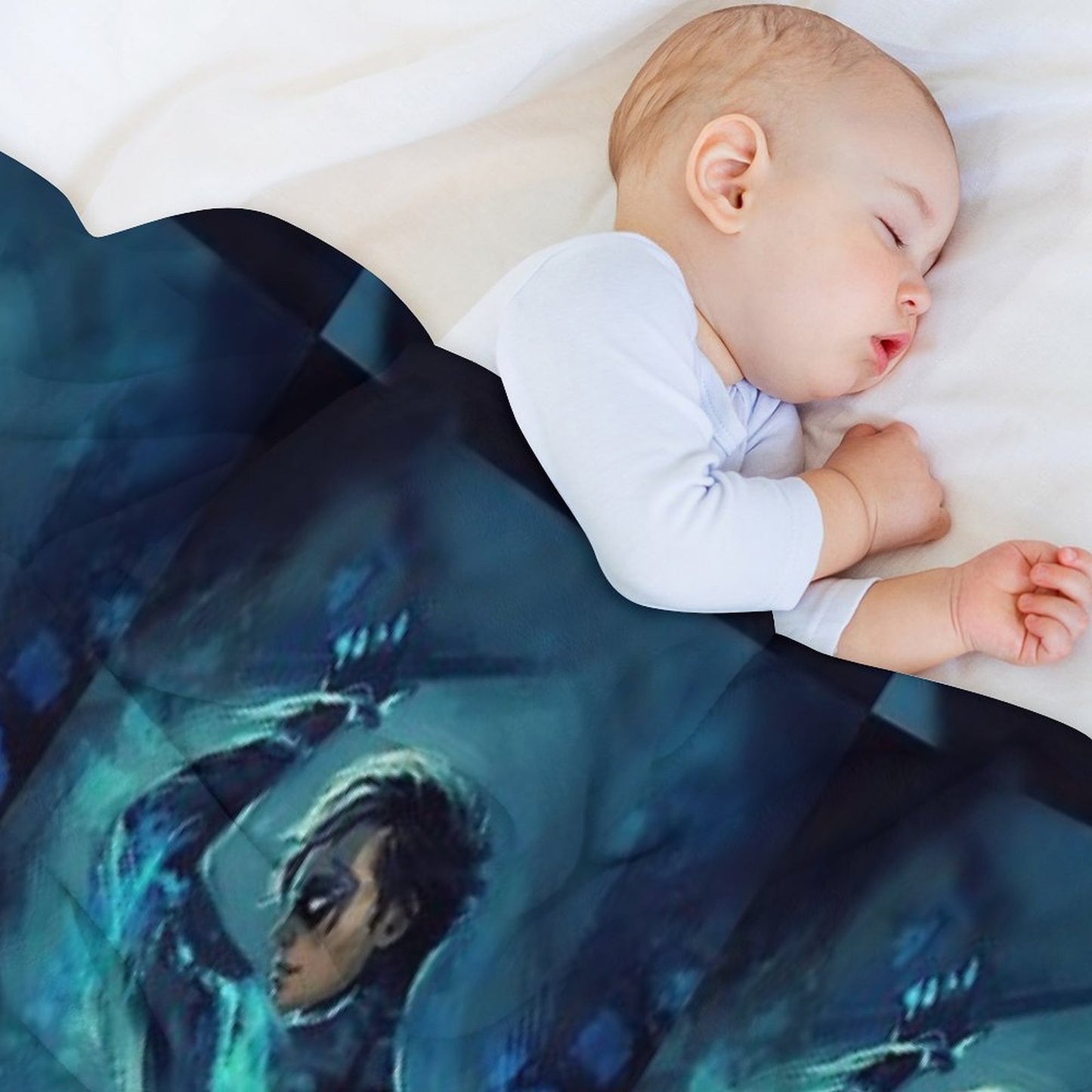 Nightwing Throw Blanket