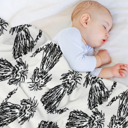 Dog Days Throw Blanket