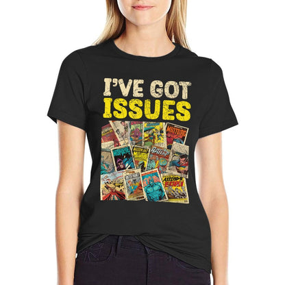 Comic Collector Comic Reader Reading Comic Books T-Shirt