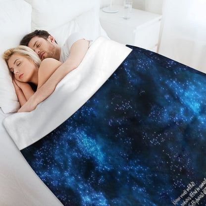 Calvin And Hobbs Space Throw Blanket