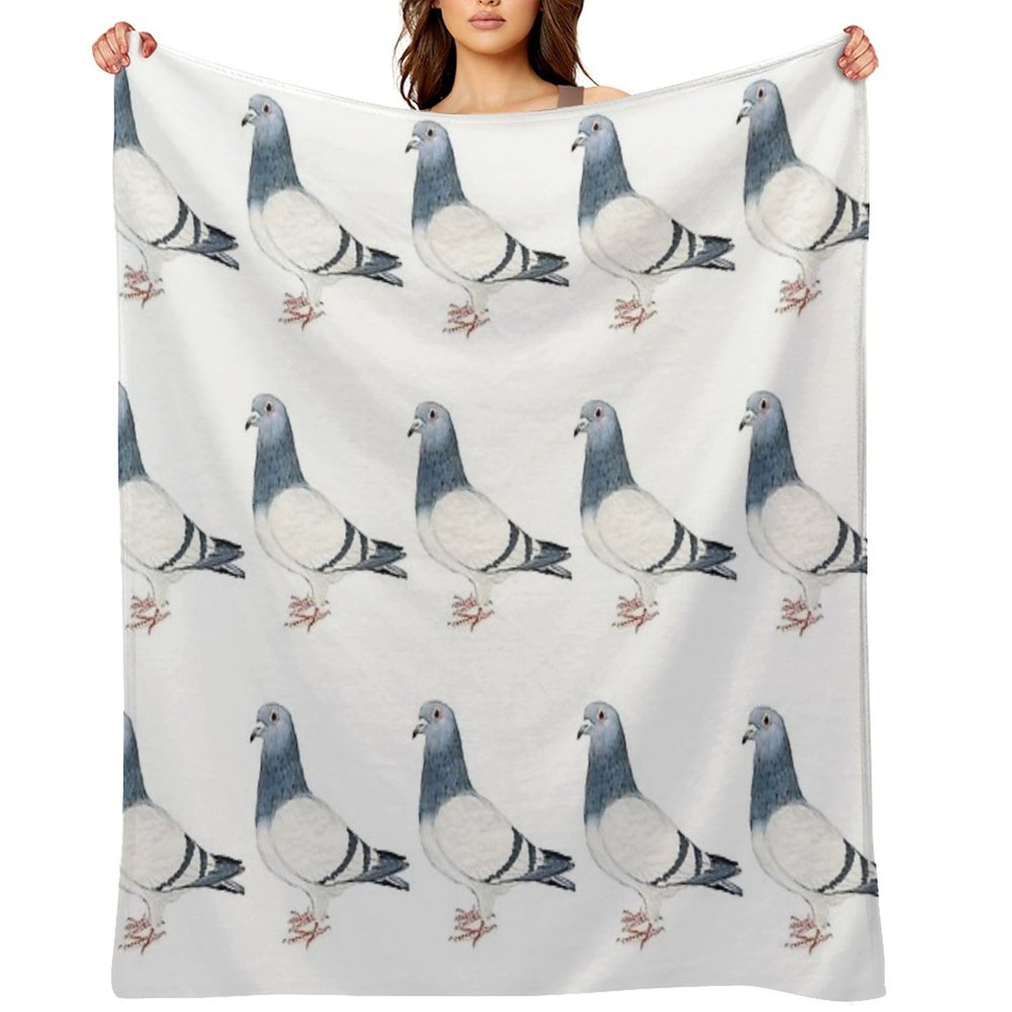 Pigeon Throw Blanket
