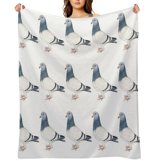 Pigeon Throw Blanket