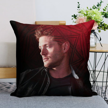 It's Where My Demons Hide Linen Throw Pillow Cover