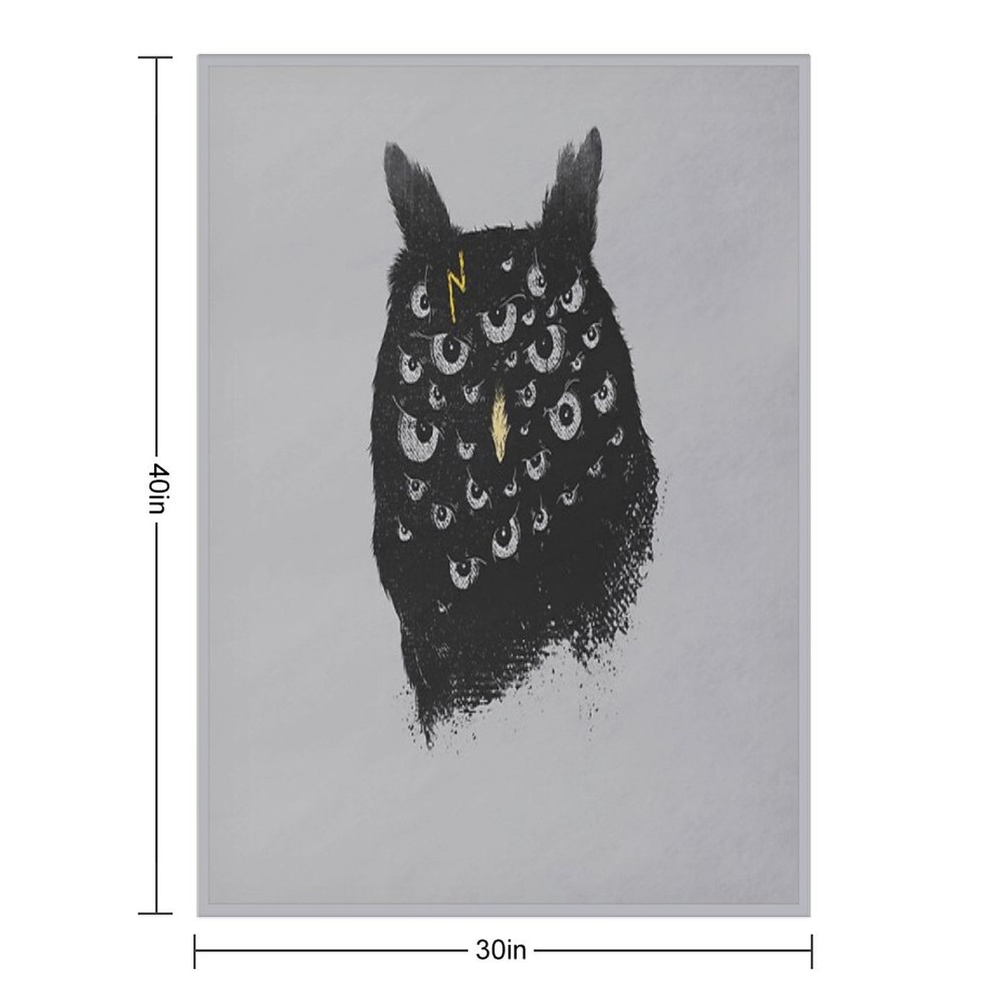 The Untold Creature Throw Blanket