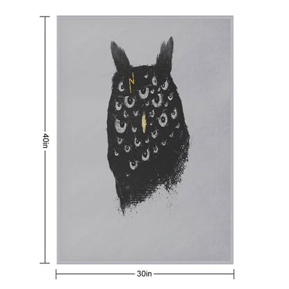 The Untold Creature Throw Blanket