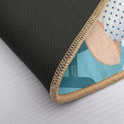 The Girl Bath Mat