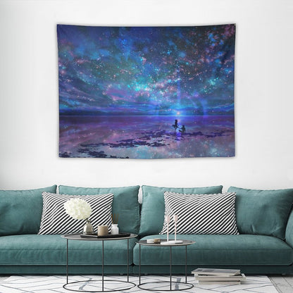 Ocean, Stars, Sky, And You Tapestry