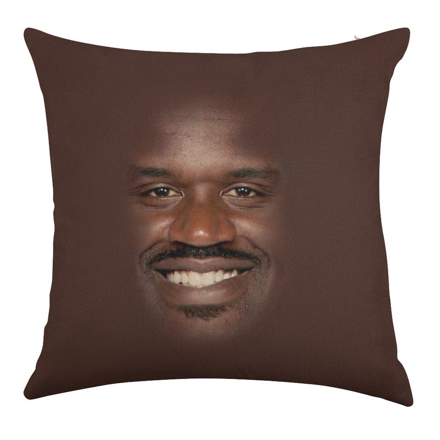 Shaq Fu Linen Throw Pillow Cover