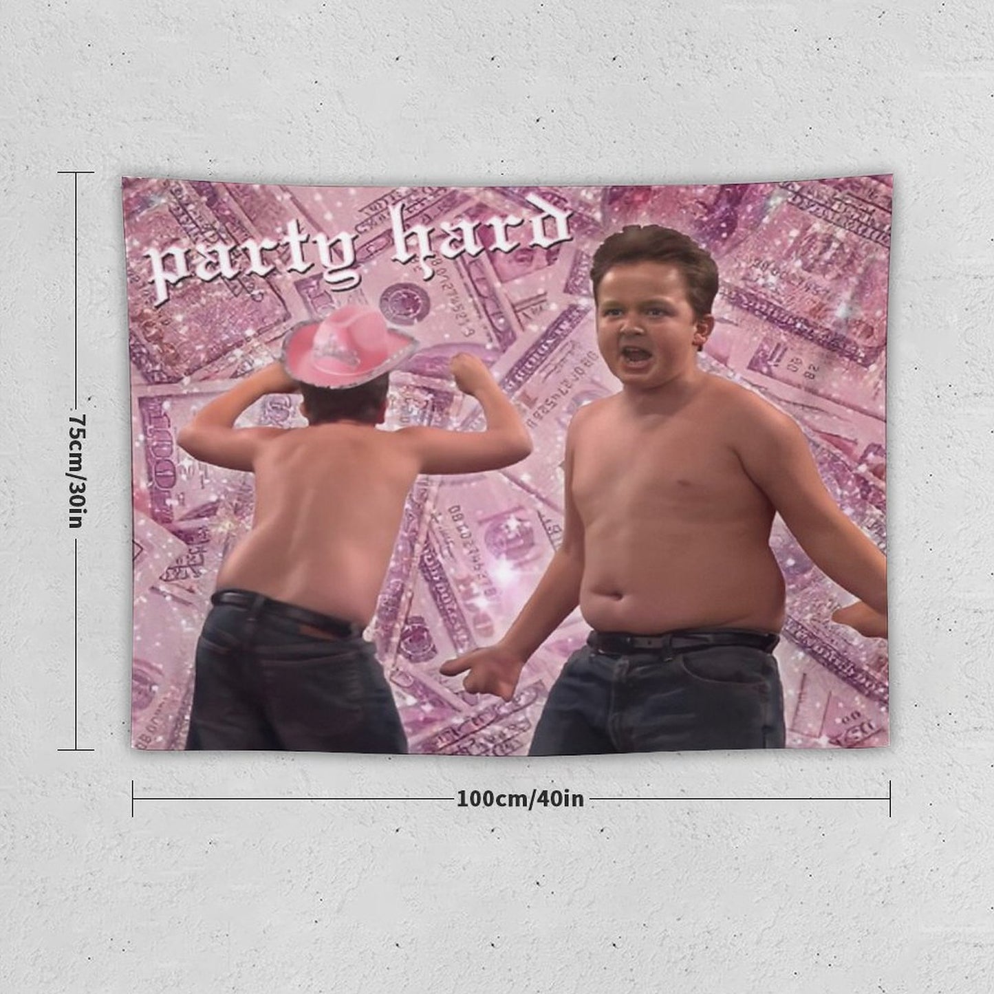 Gibby Party Energy Tapestry