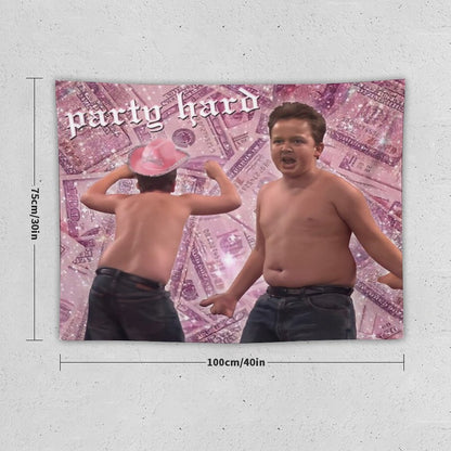 Gibby Party Energy Tapestry