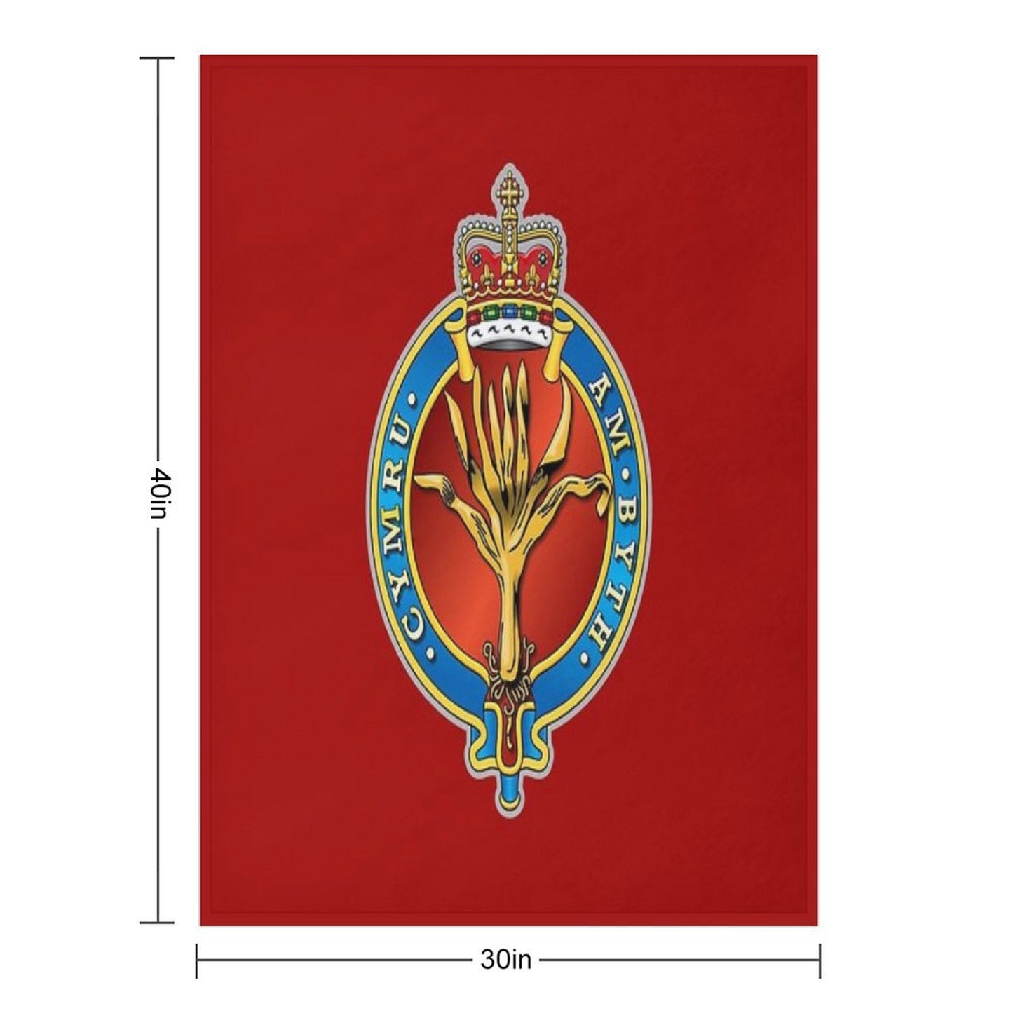 WELSH GUARDS Throw Blanket