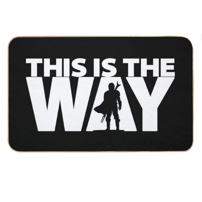 This Is The Way  Geekdom Series  DopeyArt Bath Mat