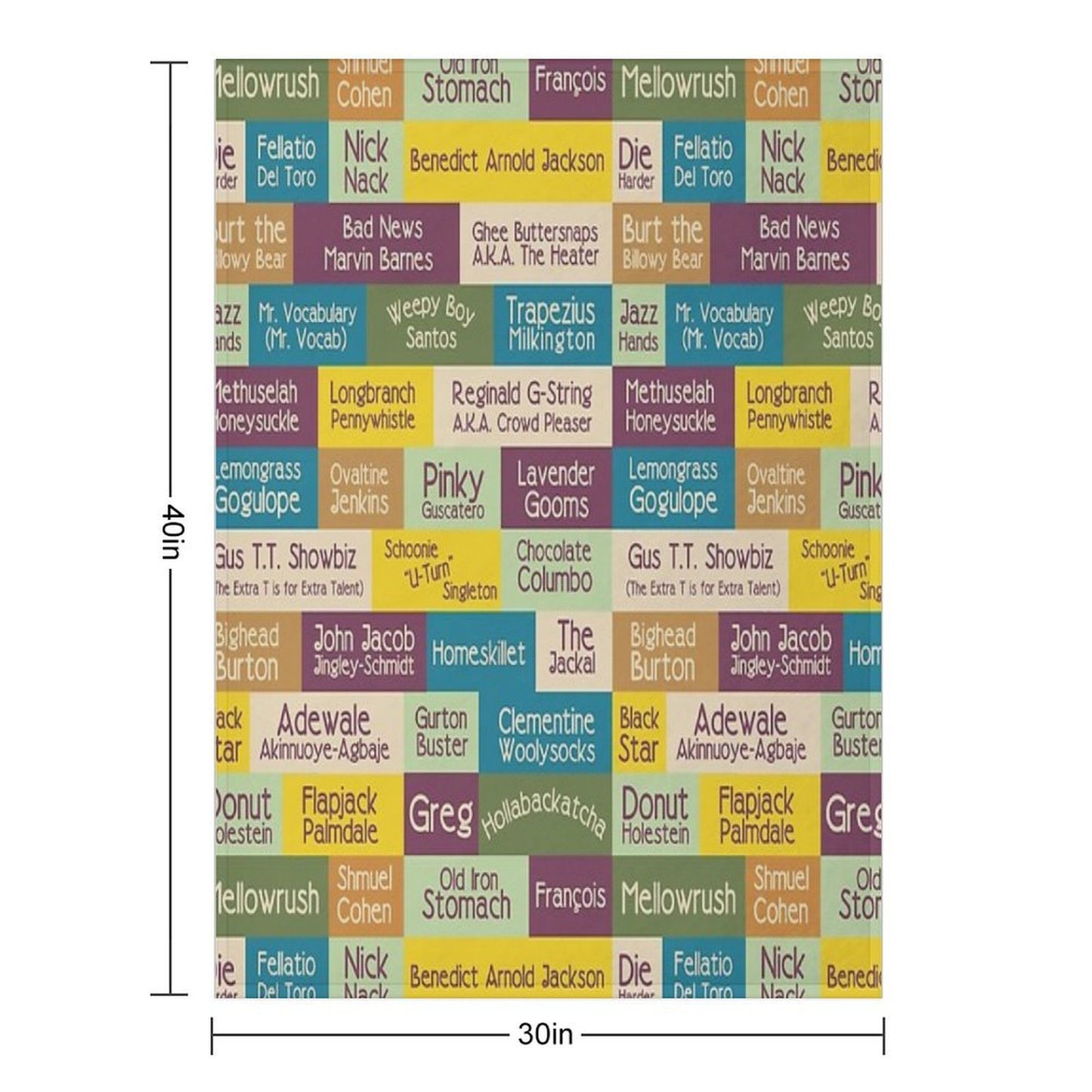 Burton Guster AKA... Throw Blanket