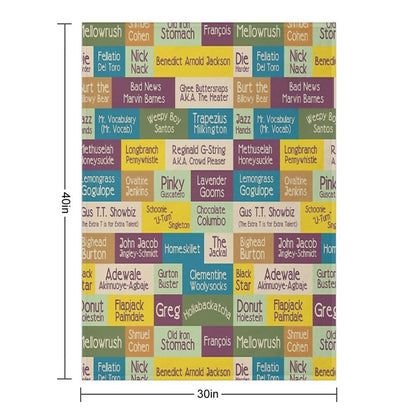 Burton Guster AKA... Throw Blanket