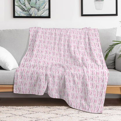 Atomic Kitties Throw Blanket