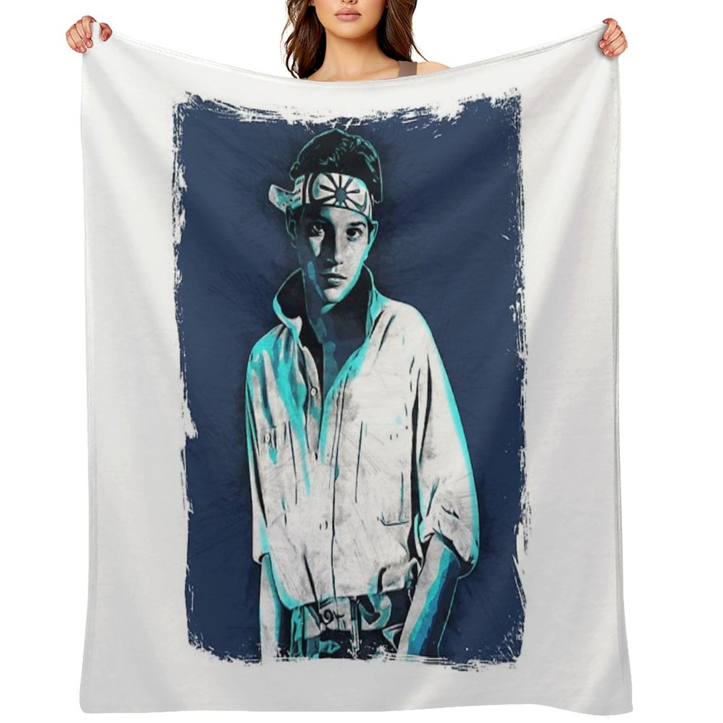 Ralph Macchio - Karate Kid Throw Blanket