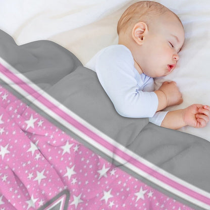 Figure Skating Among The Stars Throw Blanket