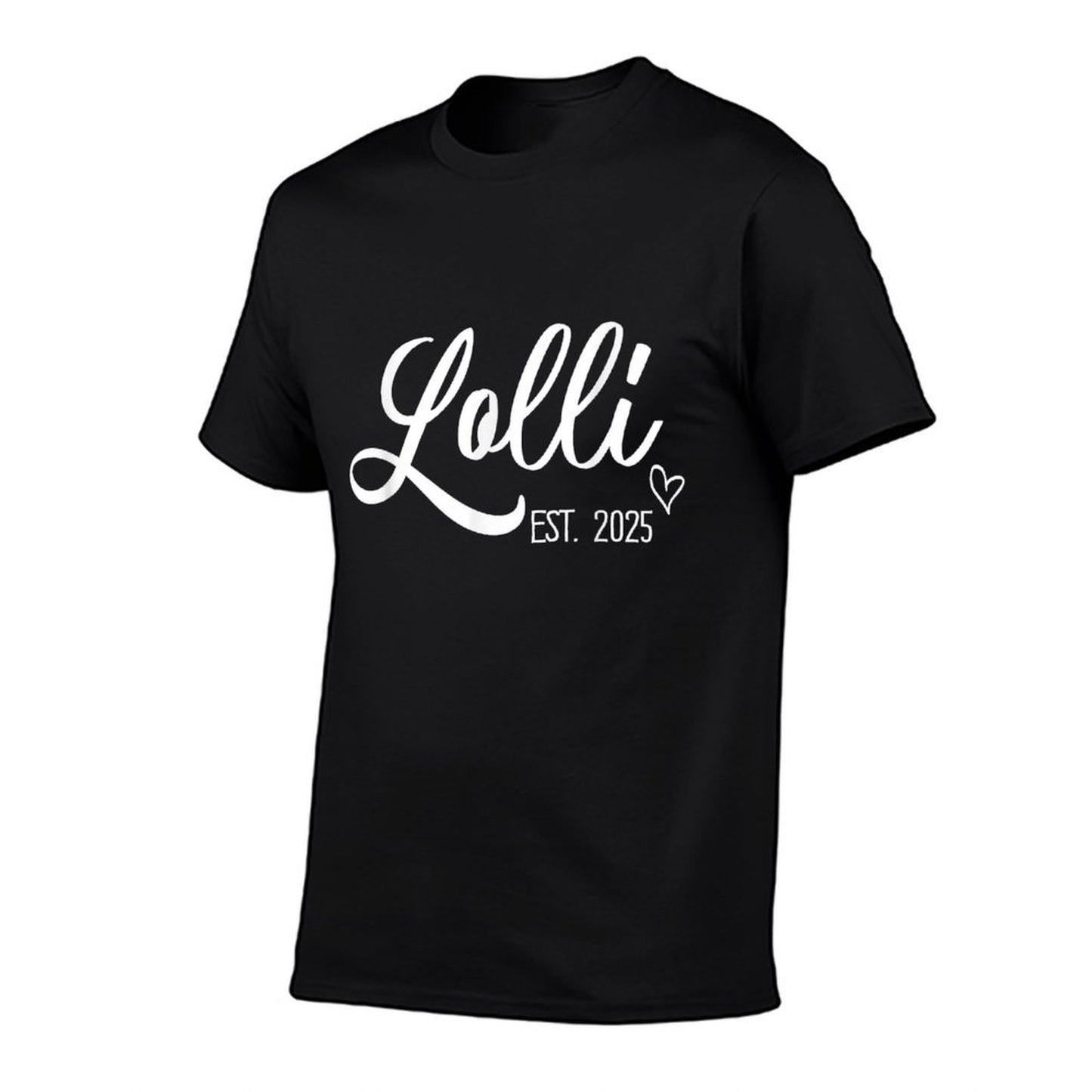 The Grandma Shop Lolli Grandma Est. 2025 Cute Trendy T-Shirt