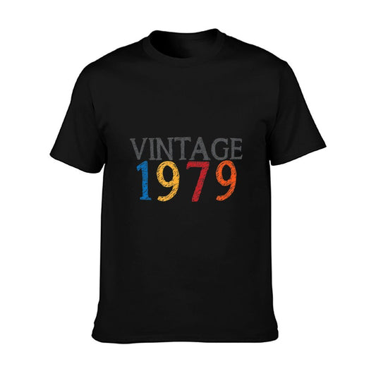 Vintage Style 40th Birthday Gift 1979 Men Women  Moisture-wicking T-Shirt
