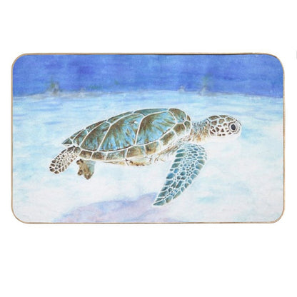 Sea Turtle Underwater Bath Mat