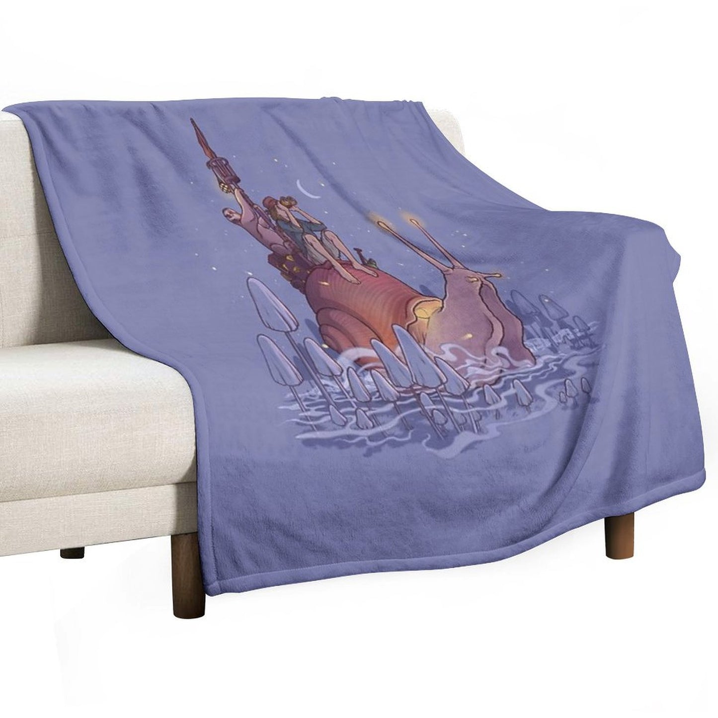 Sluggage Throw Blanket