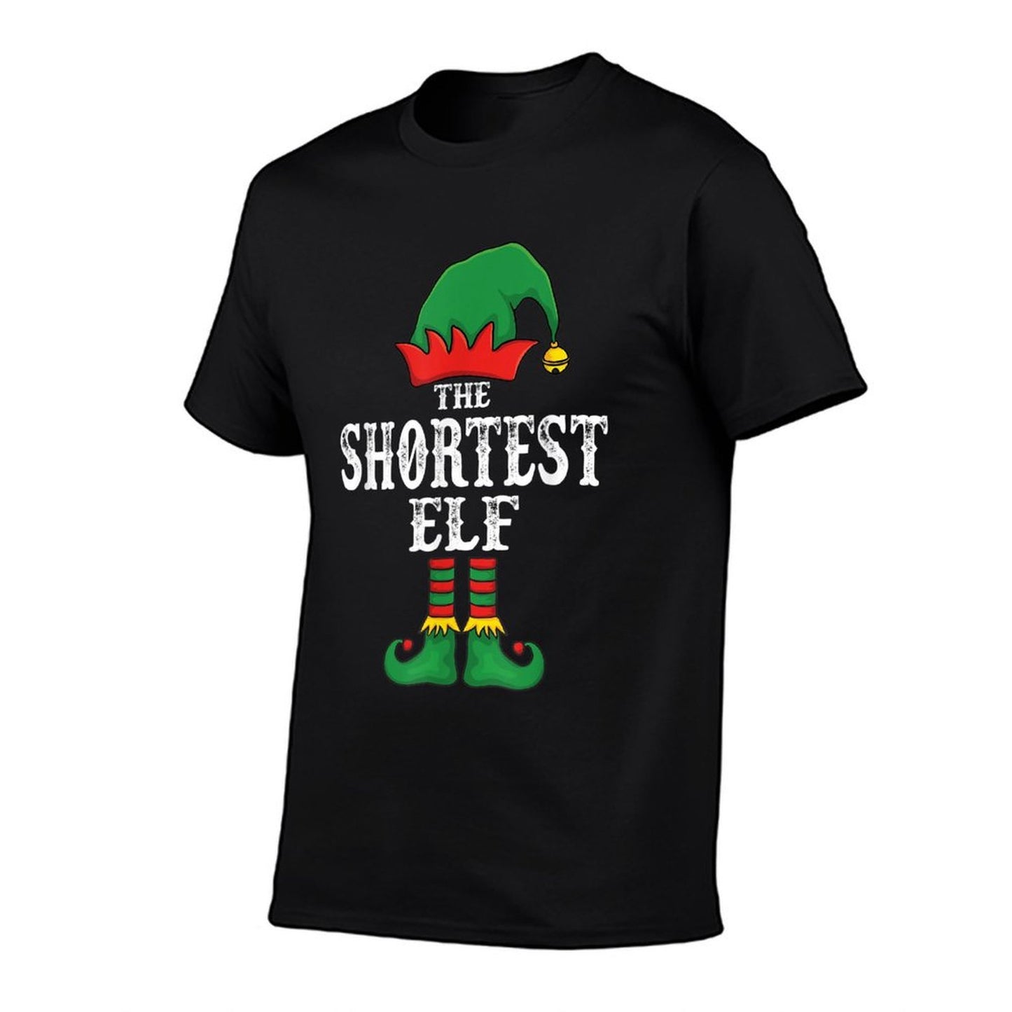 The Shortest Elf Christmas Pajama Idea Family Matching Funny  Quick-drying T-Shirt