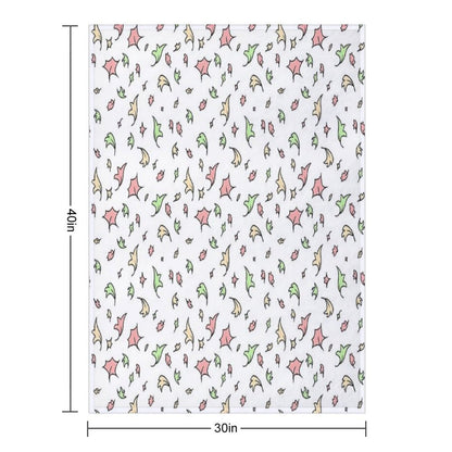 Heartstopper Leaves Throw Blanket