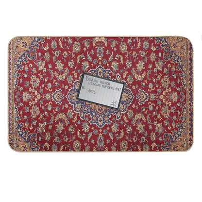 Lebowski's Tape Bowling Playoffs Bath Mat