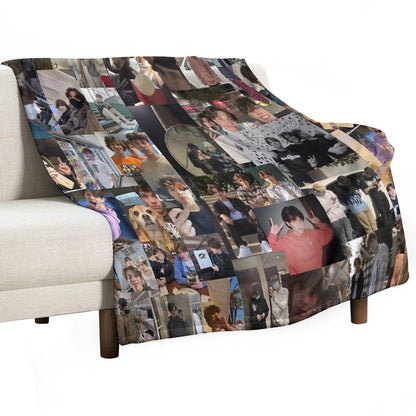 Sturniolo Triplets Cute Collage Throw Blanket