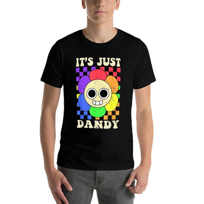 Its Just Dandy Dandys World Funny For Men Women Kids  Heathered Texture T-Shirt
