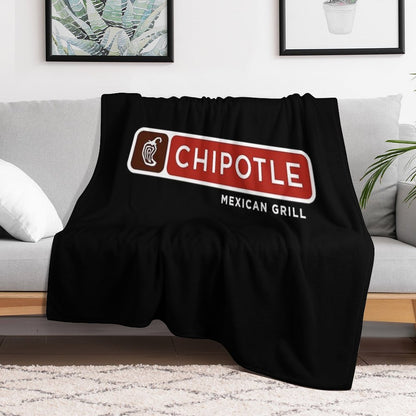 Chipotle Mexican Grill Throw Blanket