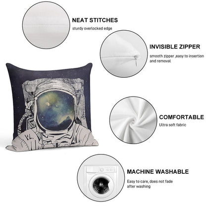 Dreaming Of Space Soft Home Decor Throw Pillow