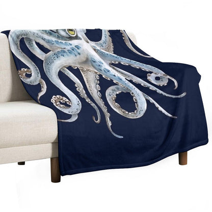 Octopus Tentaces 2 Throw Blanket