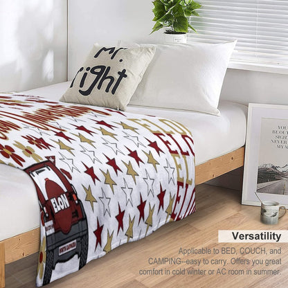 Elon Collage Throw Blanket