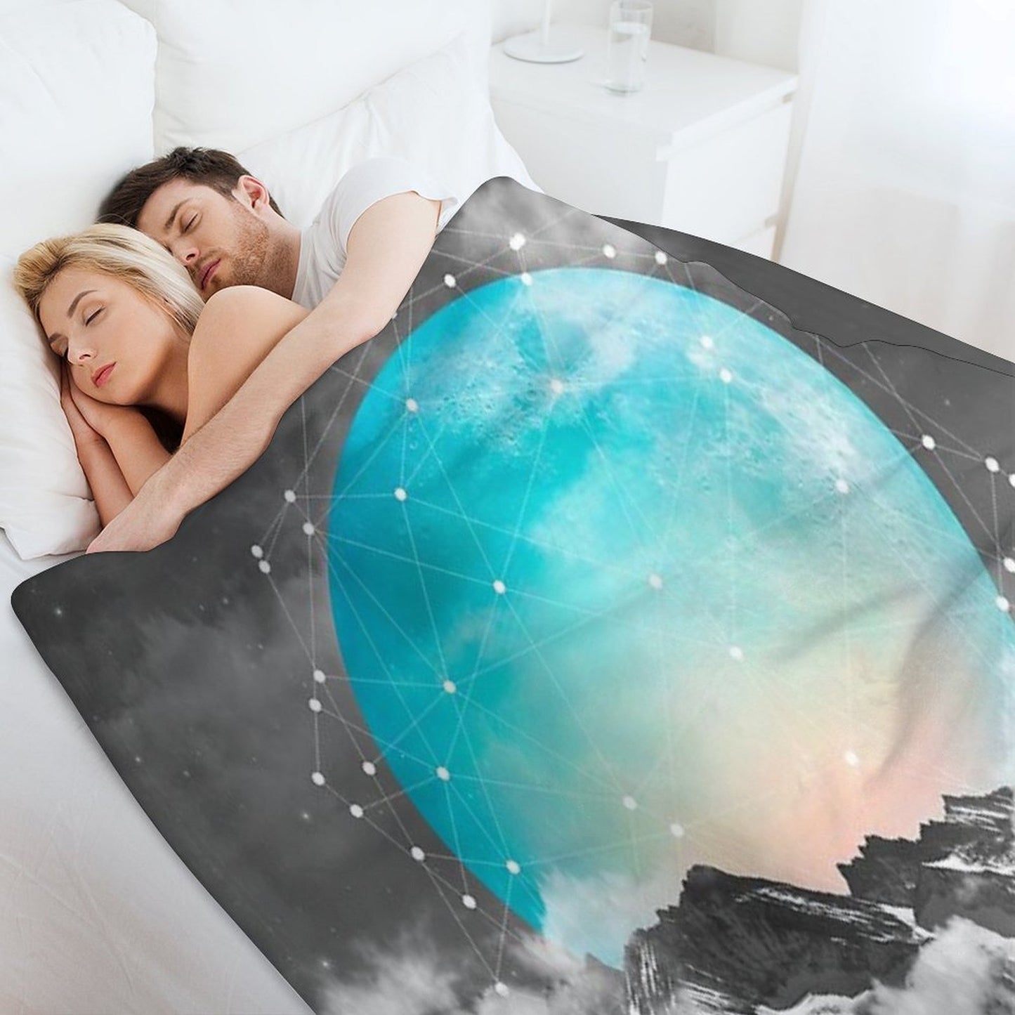 It Seemed To Chase The Darkness Away Throw Blanket