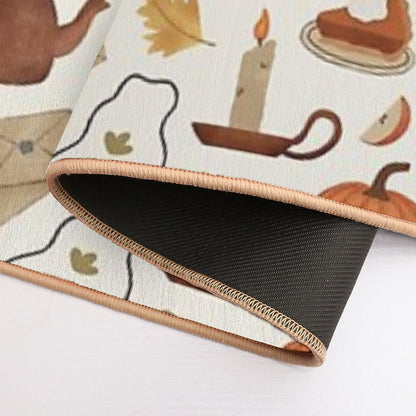 Autumn Cottage Days Bath Mat