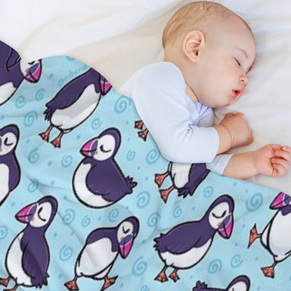Tough Puffs Throw Blanket