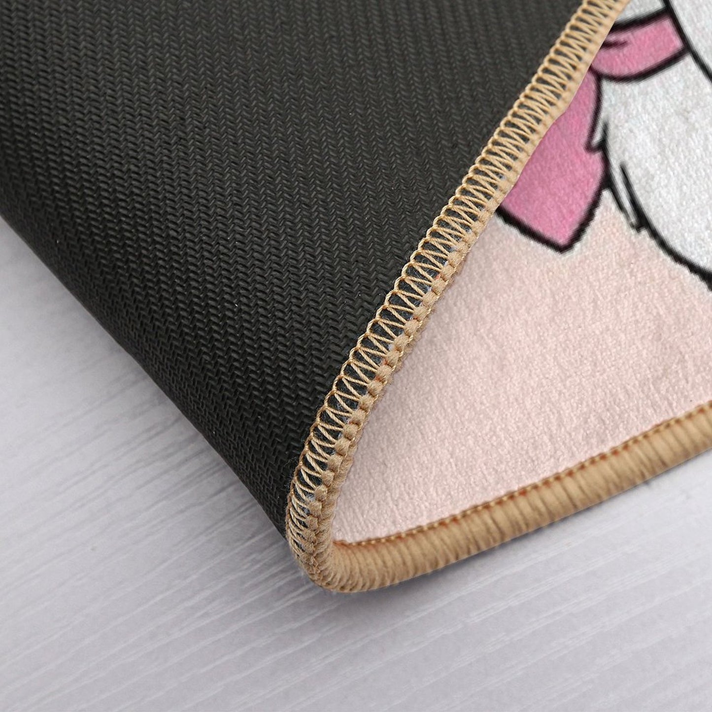 Marie Cute Aristocats. Beautiful Kitty. Cartoon Cat Teehee Bath Mat