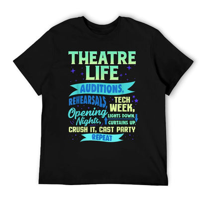 Theatre Nerd Actor Gift Funny Musical Theater Thespian T-Shirt