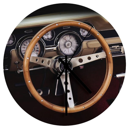 1967 Ford Mustang, Steering Wheel Wall Clock